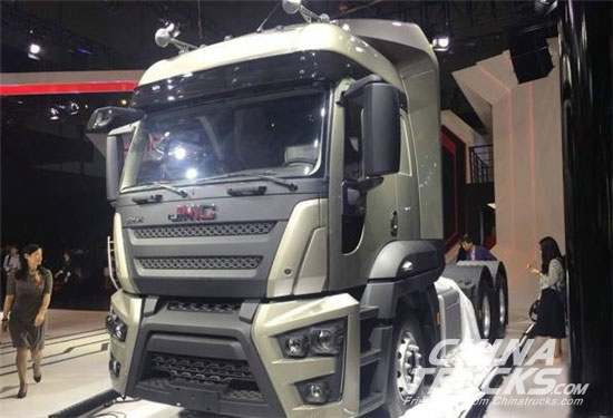 JMC reveals new cargo truck and two new CGI engines at Auto Shanghai 2017