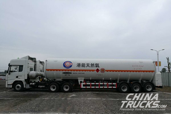 China LNG Group Introduces 50 Units SHACMAN LNG Trucks