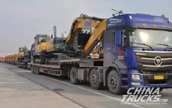 XCMG Dumpers and Excavators Exported to Myanmar in Quantity