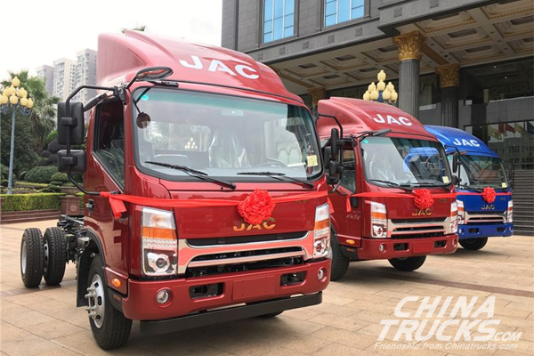 JAC Shuailing's Total Sales Volume Reach 350,000 Units