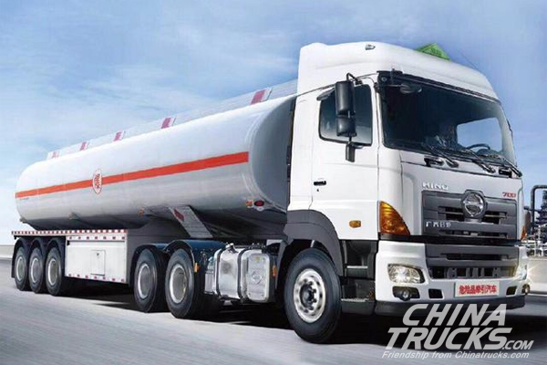 GAC Hino Rolls Out 700 Zhenzhi Truck for Transporting Dangerous Chemicals