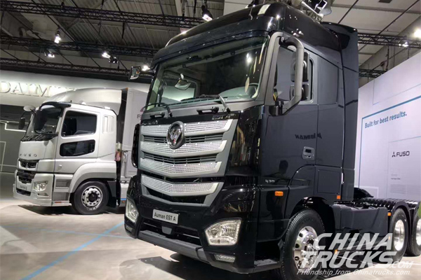 FOTON AUMAN EST-A Exhibited at the IAA 2018