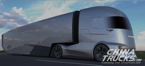 Ford Unveils Self-driving Electric F-Vision Future Truck Concept