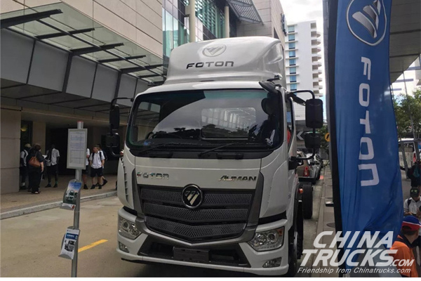 Foton Aumark S Light Truck and Auman EST-M Medium Truck Enter Australia