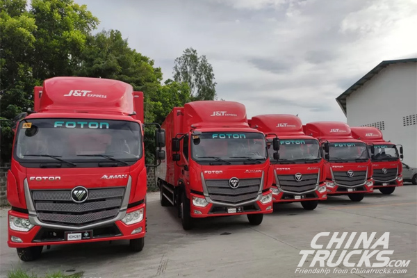 Foton Delivers Trucks to Vietnam and Philippines