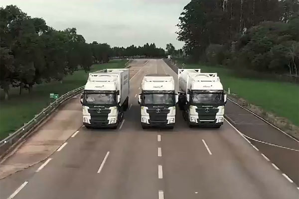 SHACMAN LNG Trucks in Brazil