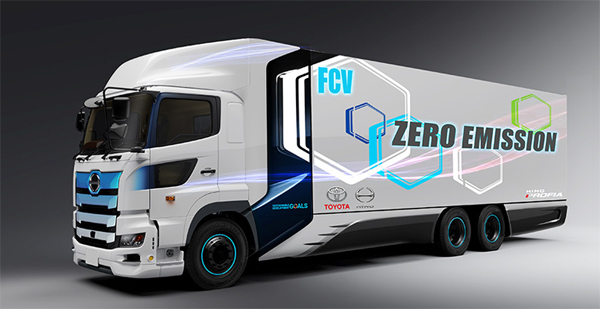 Toyota and Hino to Jointly Develop Heavy-Duty Fuel Cell Truck