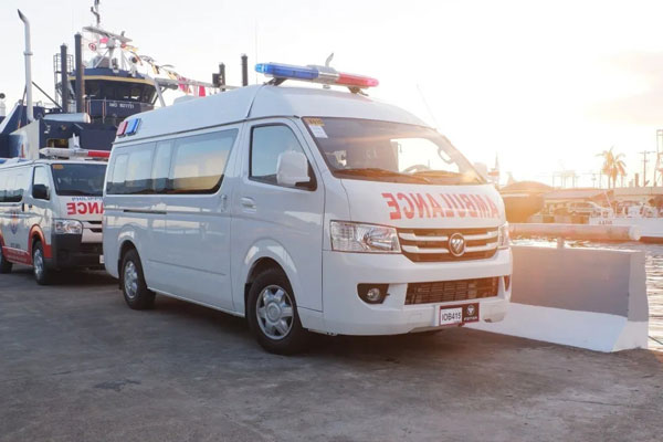 Foton Ambulances Arrives in Philippines to Help Fight COVID-19