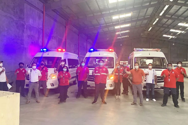 Foton Ambulances Arrives in Philippines to Help Fight COVID-19