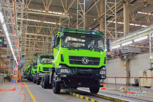 Dongfeng Trucks’ Daily Output Hit 805 Units, at an All-time High