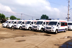 Foton Delivers the First 15 Negative Pressure Ambulances to Uzbekistan