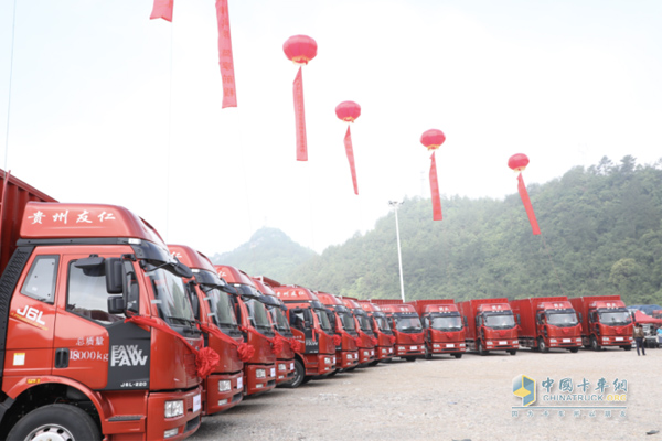 FAW Jiefang’s Sales Volume Grew by 27% from Jan. to May