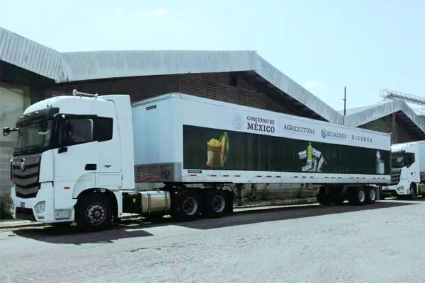 Foton Completes Delivery of 530 Auman Trucks to Mexico for Grain Distribution