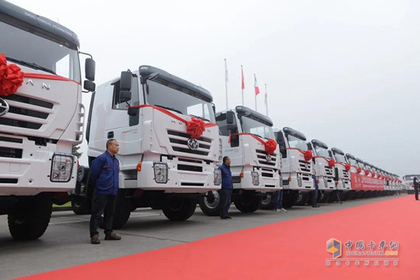 Hongyan Heavy-duty Trucks Were Exported to Turkmenistan for First Time