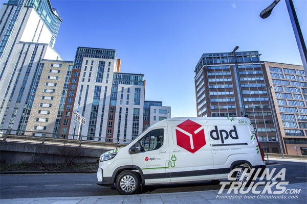 MAXUS SUPPLY DPD WITH 750 ELECTRIC VANS