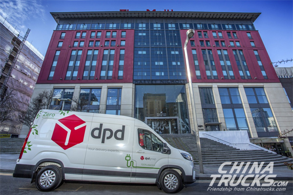 MAXUS SUPPLY DPD WITH 750 ELECTRIC VANS