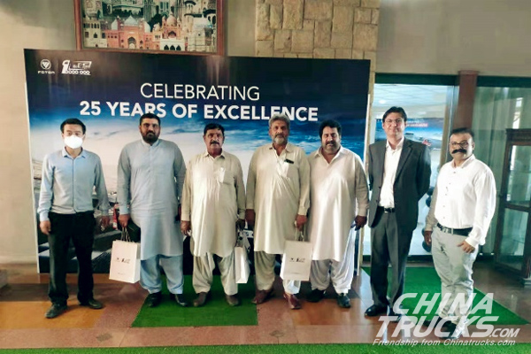 FOTON 828|Foton Motor Celebrates the 25th Anniversary with Customers in Pakistan