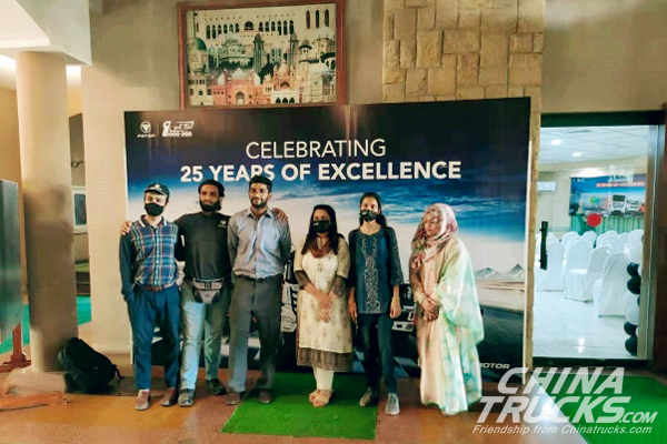 FOTON 828|Foton Motor Celebrates the 25th Anniversary with Customers in Pakistan