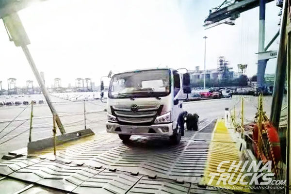 FOTON 828|Foton Motor to Export 1780 Vehilces to South America