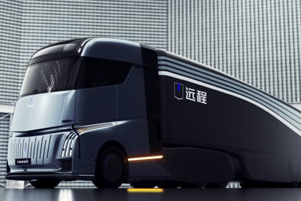 GEELY Launches a New Electric Semi Truck Called the Homtruck