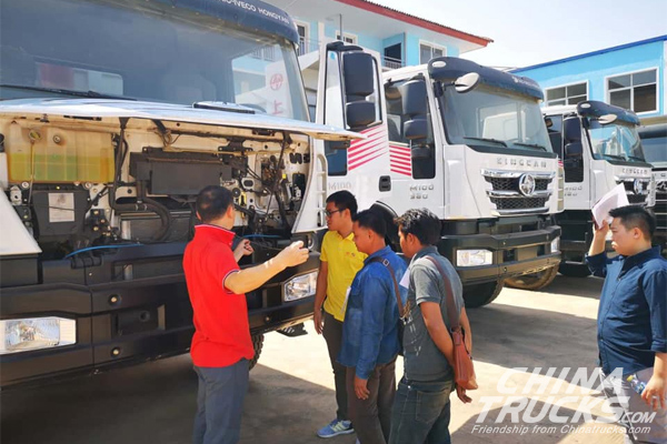 SAIC Hongyan Trucks Carry on Growing Steadily in Laos