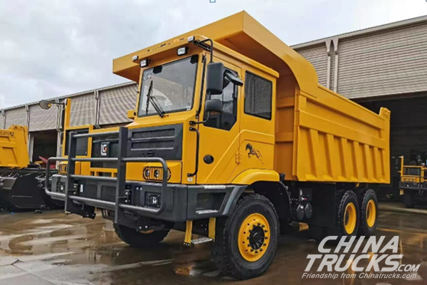 Liugong Dump Trucks Equipped with Allison 4800 Transmi Exported to Colombia