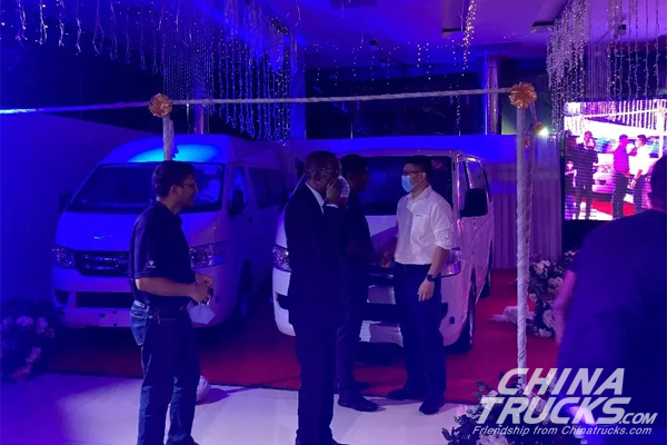 40 FOTON TUNLAND Pickup Trucks Were Delivered to Customer in Nigeria