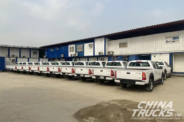 40 FOTON TUNLAND Pickup Trucks Were Delivered to Customer in Nigeria