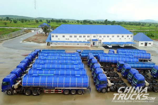 40 FOTON TUNLAND Pickup Trucks Were Delivered to Customer in Nigeria