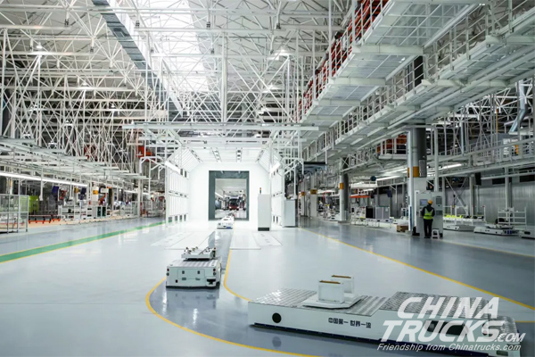  FAW Jiefang Put into Operation its J7 Smart Vehicle Plant