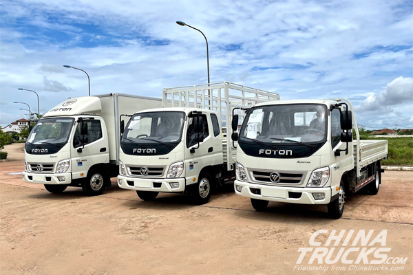 FOTON Aumark 3.5T for Lao Market, Which One Do You Like Most?