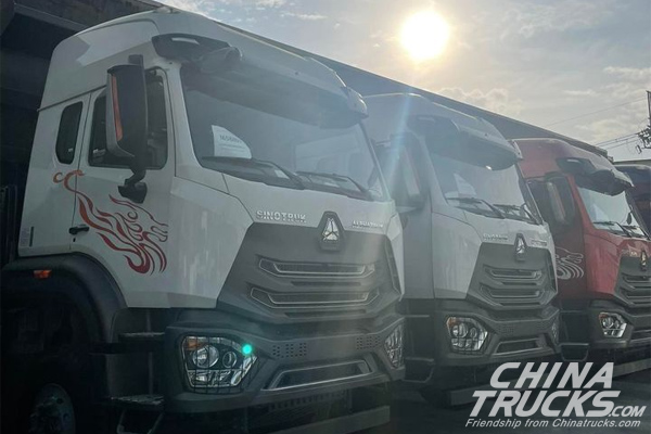 Newly Arrived SINOTRUK HOWO Trucks in the Philippines