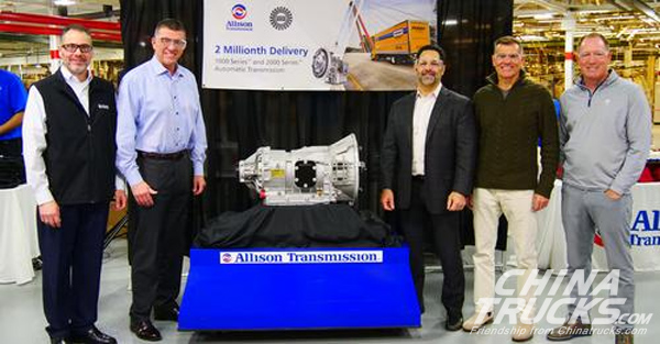 Allison Transmission Delivers 2 Millionth 1000/2000 Series Transmission