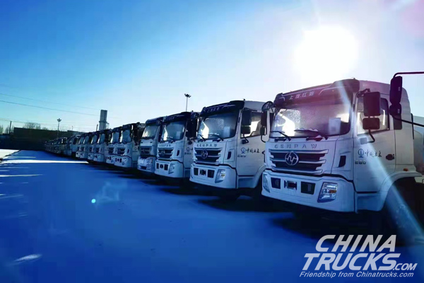 Batch of Hongyan Heavy Trucks Set Sail for Africa for Belt And Road Initiative