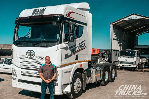 FAW Trucks South Africa Celebrates the 8000th Trucks Built