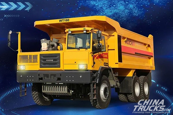 Wei Chai Special Vehicle Launched Its WT160 Wide-body Mining Truck