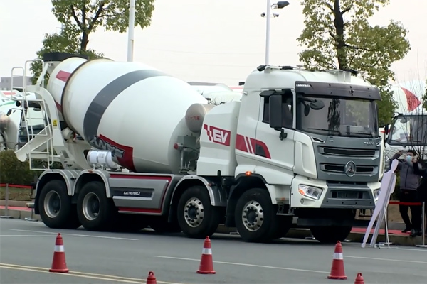 Take a Look at How SANY Self-driving Electric Concrete Mixers Work