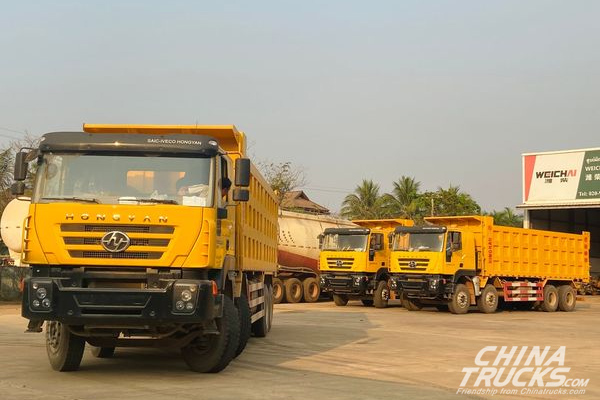 Hongyan KingKan`s New Truck Just Arrived in Vietnam