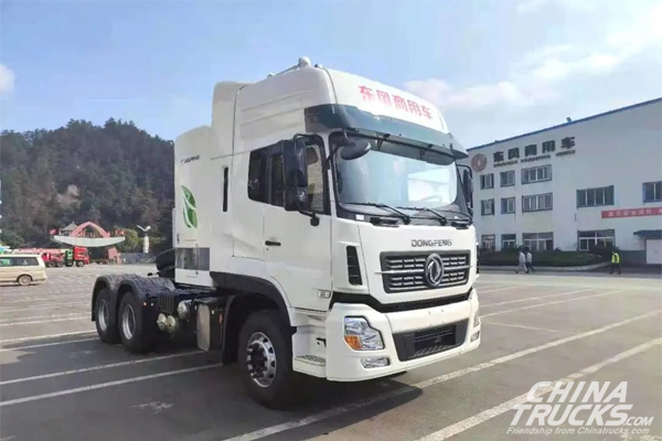 Dongfeng Delivers 100 CNG Tractors to Its African Customer