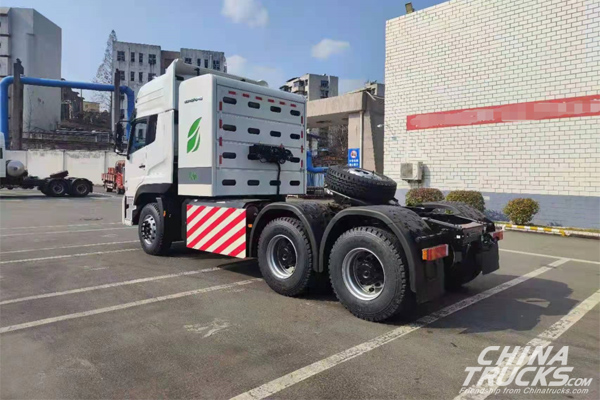 Dongfeng Delivers 100 CNG Tractors to Its African Customer