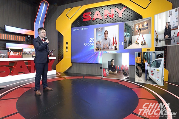 2022 SANY Global Dealer Summit Was Successfully Held Online