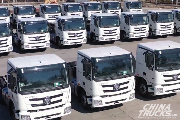 400 Units of FOTON AUMAN Trucks Delivered to an Int'l Brewery Group of Nigeria