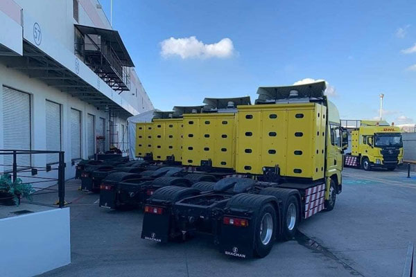 20 Shacman X3000 CNG Trucks Added to DHL in Mexico