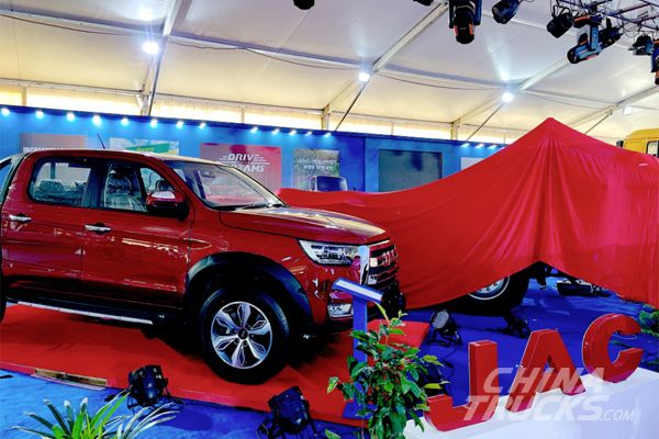 JAC T8 Made Its Debut on Dhaka Commercial Automotive Show 2022 in Bangladesh