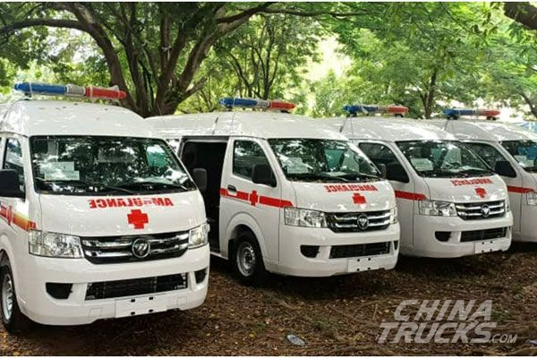 FOTON Ambulances Support Nigeria in Opening Green Channel for Medical Care