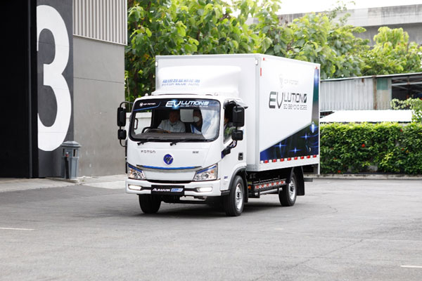 FOTON iBLUE EV Truck Obtained EU WVTA Certificate