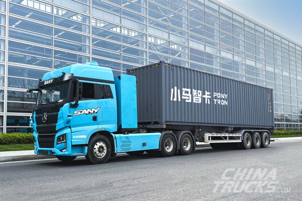 SANY and Pony.ai Form JV to Mass Produce Autonomous Trucks