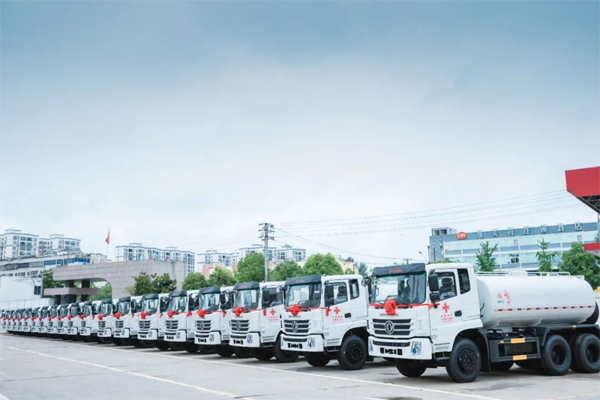 115 Dongfeng Jincheng Special Vehicles Exported to Latin America 