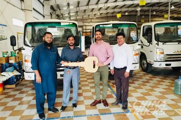 JAC Secures a Bulk Order of Light Trucks from a Pakistan Drinking Water Company