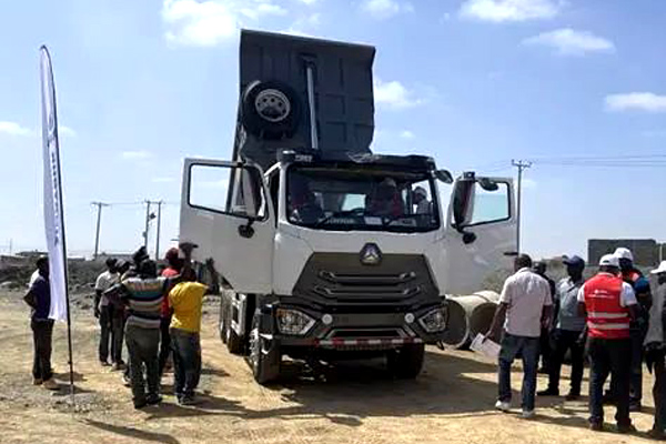 SINOTRUK Held Brand Promotion Event in Kenya